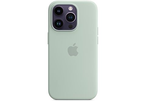 APPLE Custodia MagSafe in silicone per iPhone 14 Pro - Agave