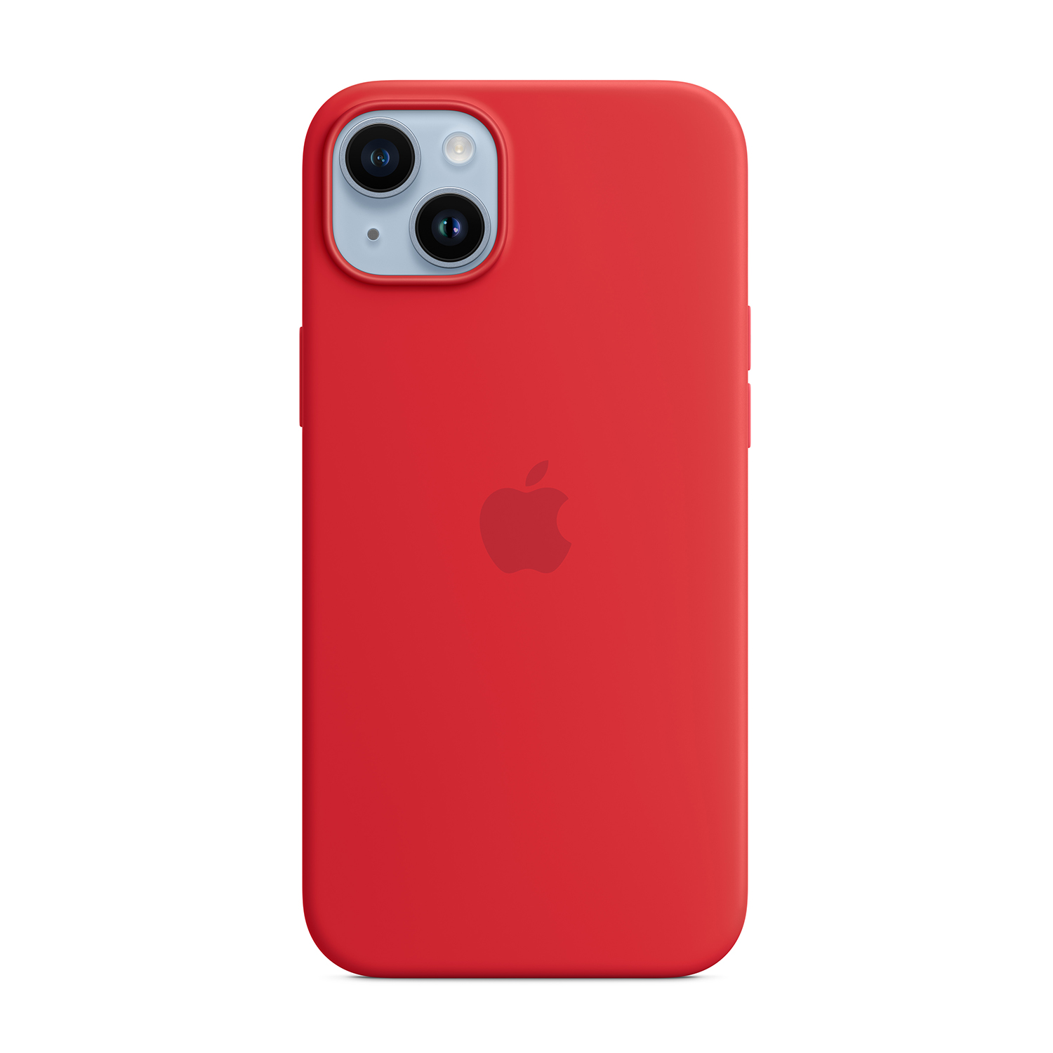 APPLE Custodia MagSafe in silicone per iPhone 14 Plus - (PRODUCT)RED