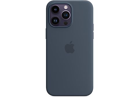 APPLE Custodia MagSafe in silicone per iPhone 14 Pro Max - Blu tempesta