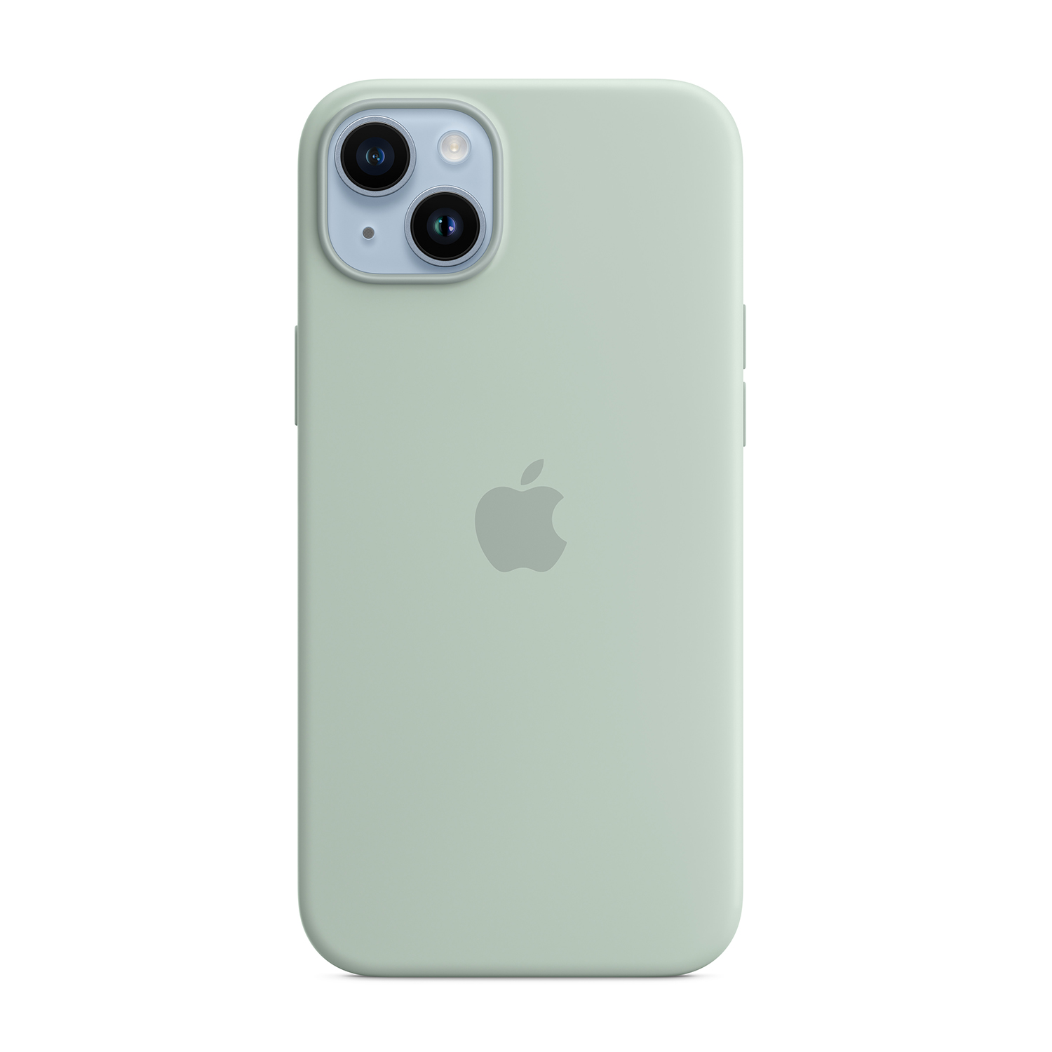 Apple Custodia MagSafe in silicone per iPhone 14 Plus - Agave