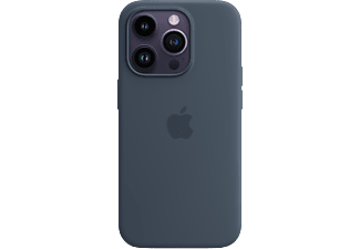 APPLE Custodia in silicone con MagSafe - Guscio di protezione (Adatto per modello: Apple iPhone 14 Pro)