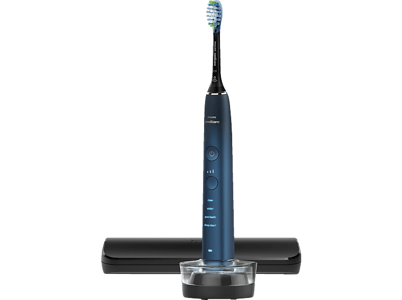 PHILIPS Sonicare HX9911/88 DiamondClean 9000 Series Special Edition Elektrische Zahnbürste Aquamarine/Schwarz