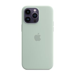 APPLE Custodia MagSafe in silicone per iPhone 14 Pro Max - Agave