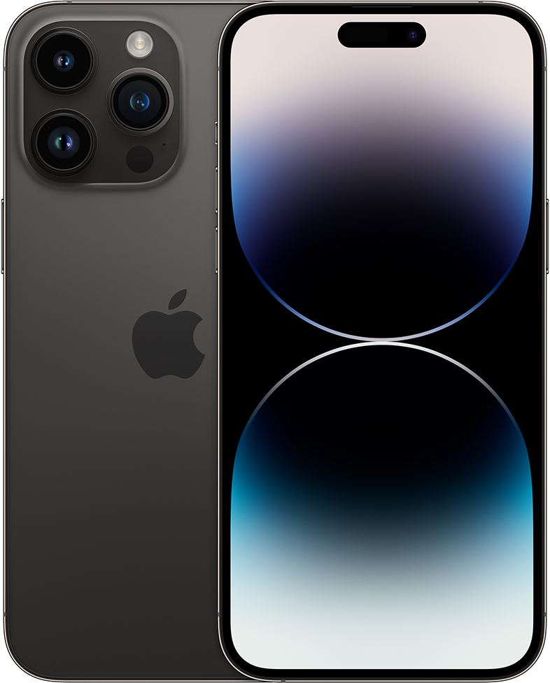 APPLE IPHONE 14 PRO MAX 128 GB Asztrofekete Kártyafüggetlen Okostelefon