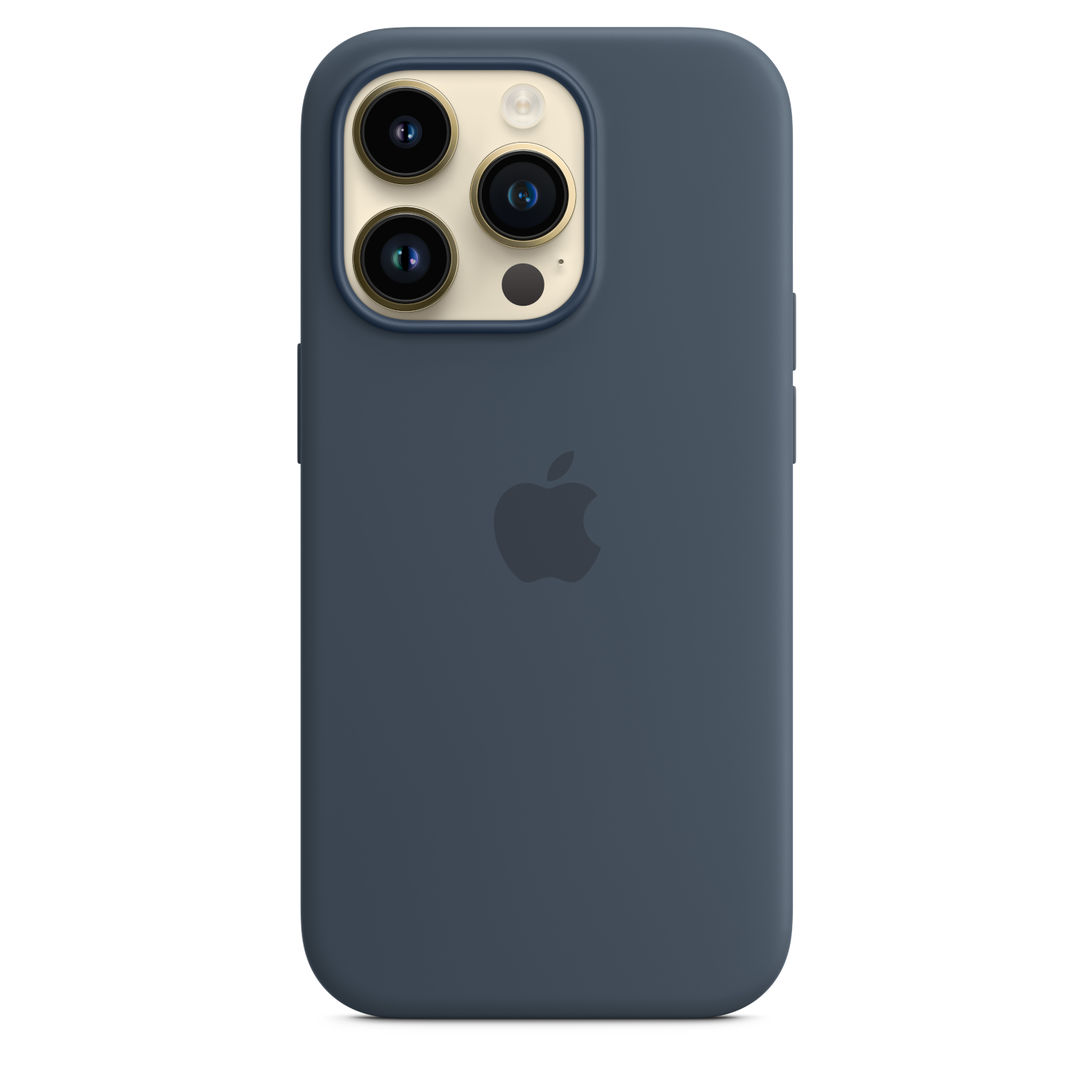 APPLE IPHONE 14 PRO SILIC MG STORM BLUE  voor   