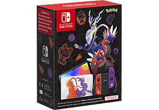 Switch (OLED-Modell) - Pokémon Karmesin & Purpur Edition - Spielekonsole - Pokémon Karmesin & Purpur Edition