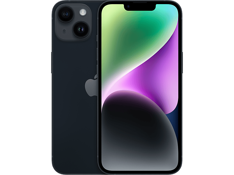 REACONDICIONADO Excelente Apple iPhone 14, Medianoche, 128 GB, 5G, 6.1" OLED Super Retina XDR, Chip A15 Bionic, iOS