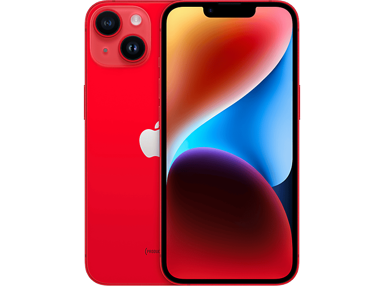 REACONDICIONADO Excelente Apple iPhone 14, PRODUCT (RED), 128 GB, 5G, 6.1" OLED Super Retina XDR, Chip A15 Bionic, iOS