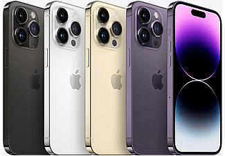 Apple iPhone 14 Pro Max, Negro espacial, 256 GB, 5G, 6.7" Pantalla Super Retina XDR, Chip A16 Bionic, iOS