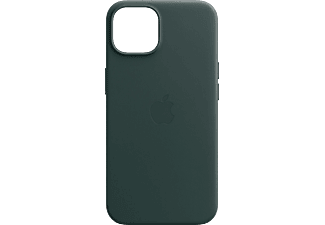 APPLE iPhone 14 MagSafe rögzítésű bőr tok, erdőzöld (MPP53ZM/A)
