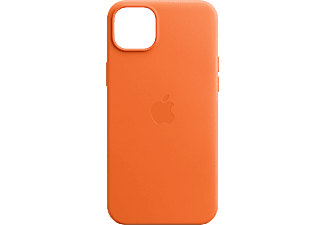 APPLE iPhone 14 Plus MagSafe rögzítésű bőr tok, narancs (MPPF3ZM/A)