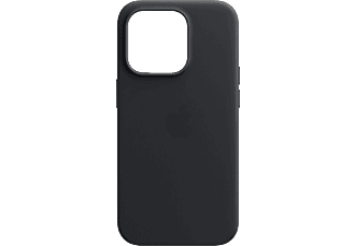 APPLE iPhone 14 Pro MagSafe rögzítésű bőr tok, éjfekete (MPPG3ZM/A)