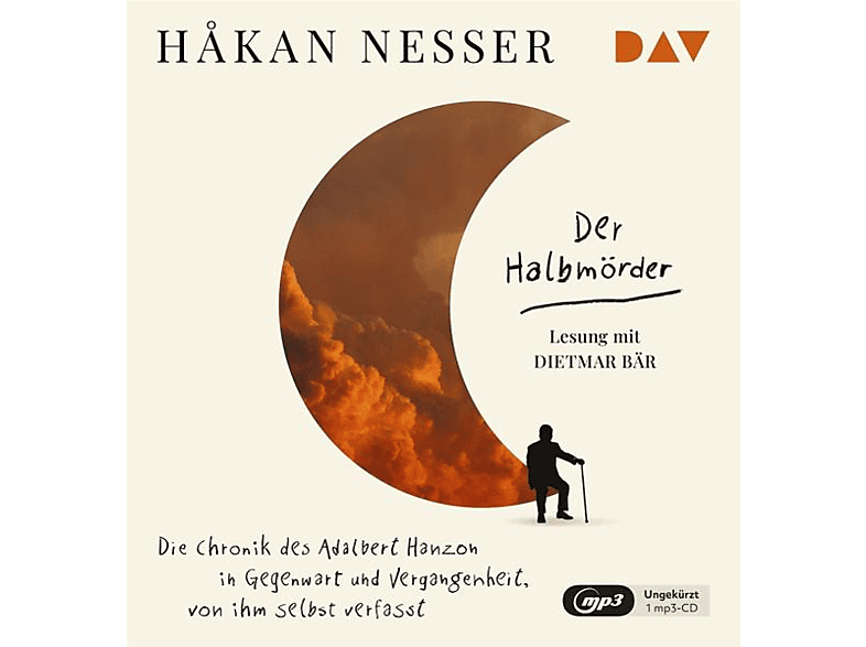 Hakan Nesser - Der Halbmörder: Die Chronik des Adalbert Hanzon in  - (MP3-CD)
