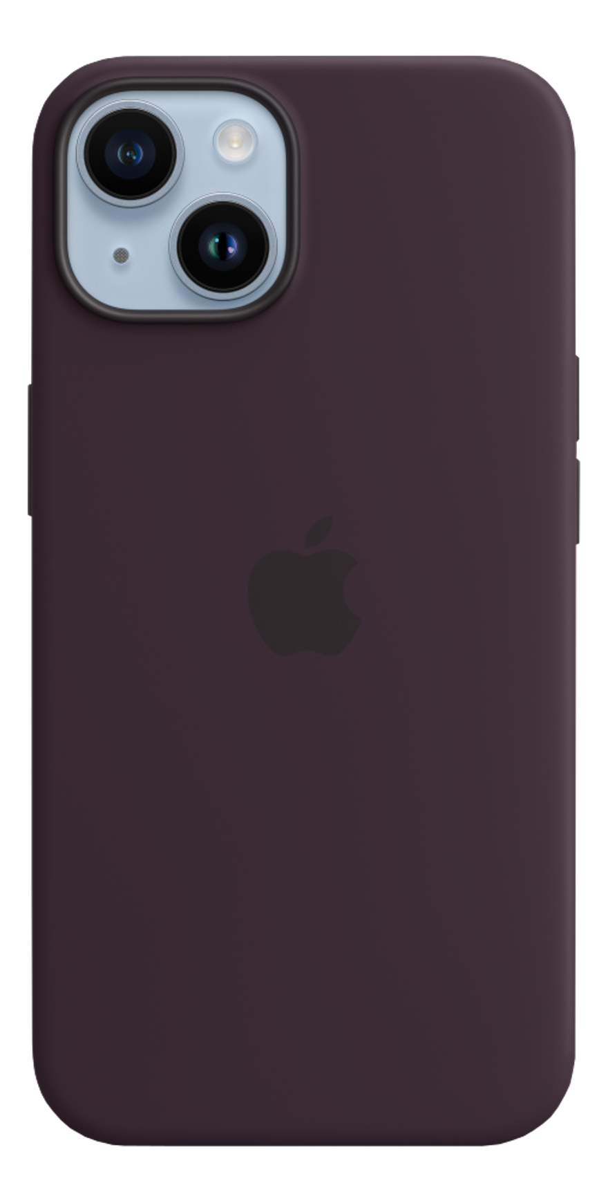 APPLE Silikon Case mit MagSafe Backcover, für Apple iPhone 14, Holunder