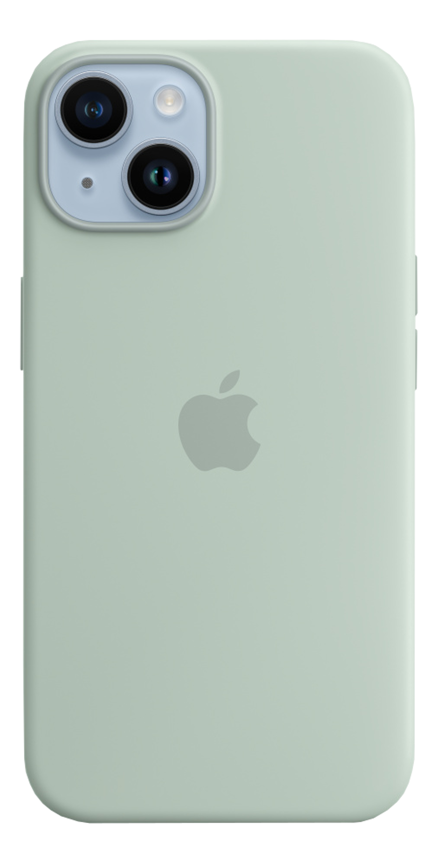 APPLE Silikon Case mit MagSafe Backcover, für Apple iPhone 14, Agavengrün