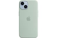 APPLE Silikon Case mit MagSafe Backcover, für Apple iPhone 14, Agavengrün
