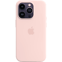 APPLE Silikon Case mit MagSafe für iPhone 14 Pro, Kalkrosa