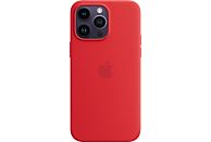APPLE Silikon Case mit MagSafe Backcover, für Apple iPhone 14 Pro Max, (PRODUCT)RED