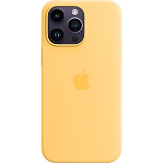 APPLE Silikon Case mit MagSafe - Schutzhülle (Passend für Modell: Apple iPhone 14 Pro Max)