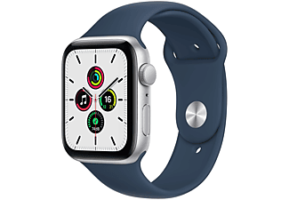 APPLE Watch SE GPS 44mm in alluminio argento - Sport Blu Abisso (1ª Generazione)