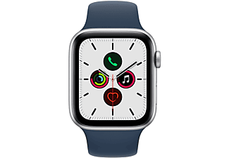 APPLE Watch SE GPS 44mm in alluminio argento - Sport Blu Abisso (1ª Generazione)