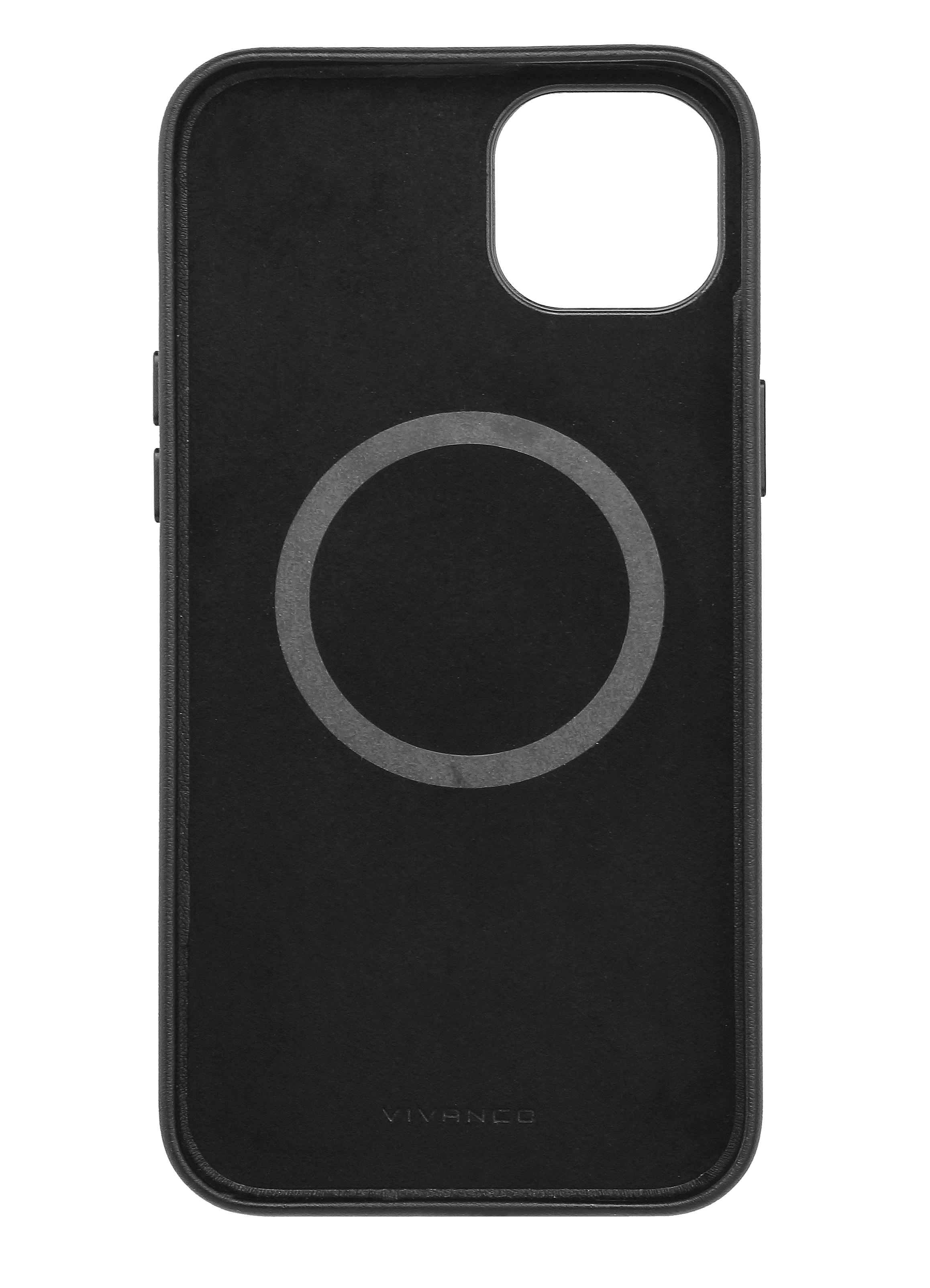 Schwarz iPhone Apple, Plus, Backcover, Mag Classic, VIVANCO 14