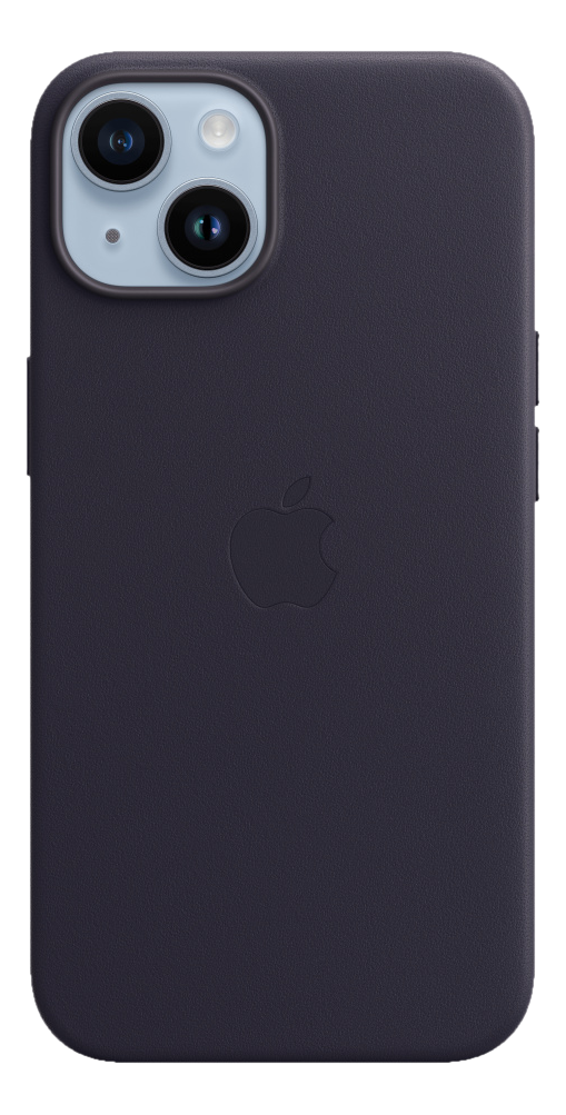 APPLE Étui en cuir avec MagSafe - Housse de protection (Convient pour le modèle: Apple iPhone 14)