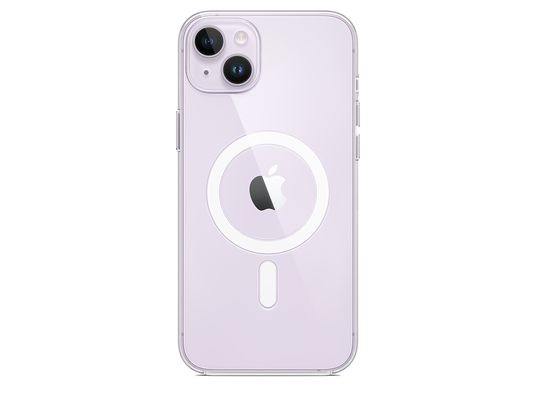 APPLE Étui transparent avec MagSafe - Housse de protection (Convient pour le modèle: Apple iPhone 14 Plus)
