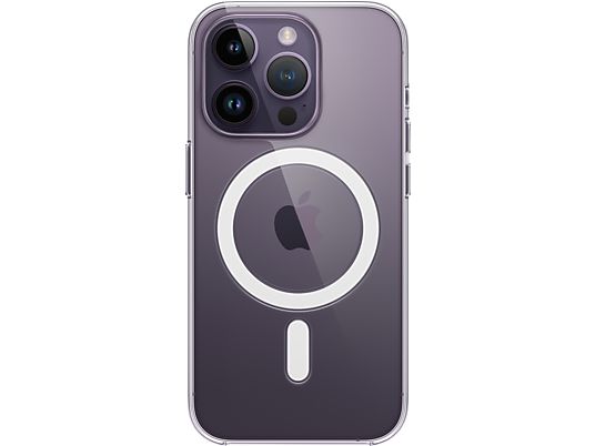 APPLE Custodia trasparente con MagSafe - Guscio di protezione (Adatto per modello: Apple iPhone 14 Pro)