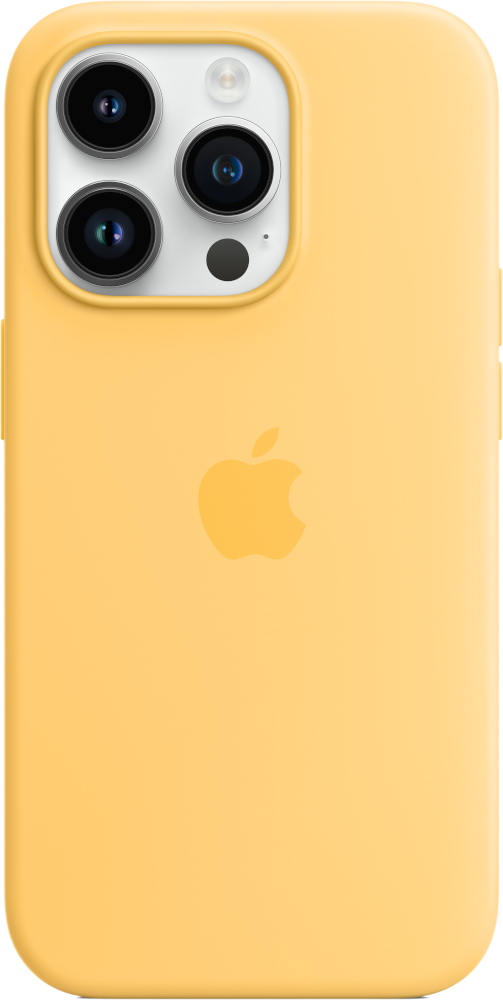APPLE Cover Silicone Magsafe iPhone 14 Pro Sunglow (MPTM3ZM/A)