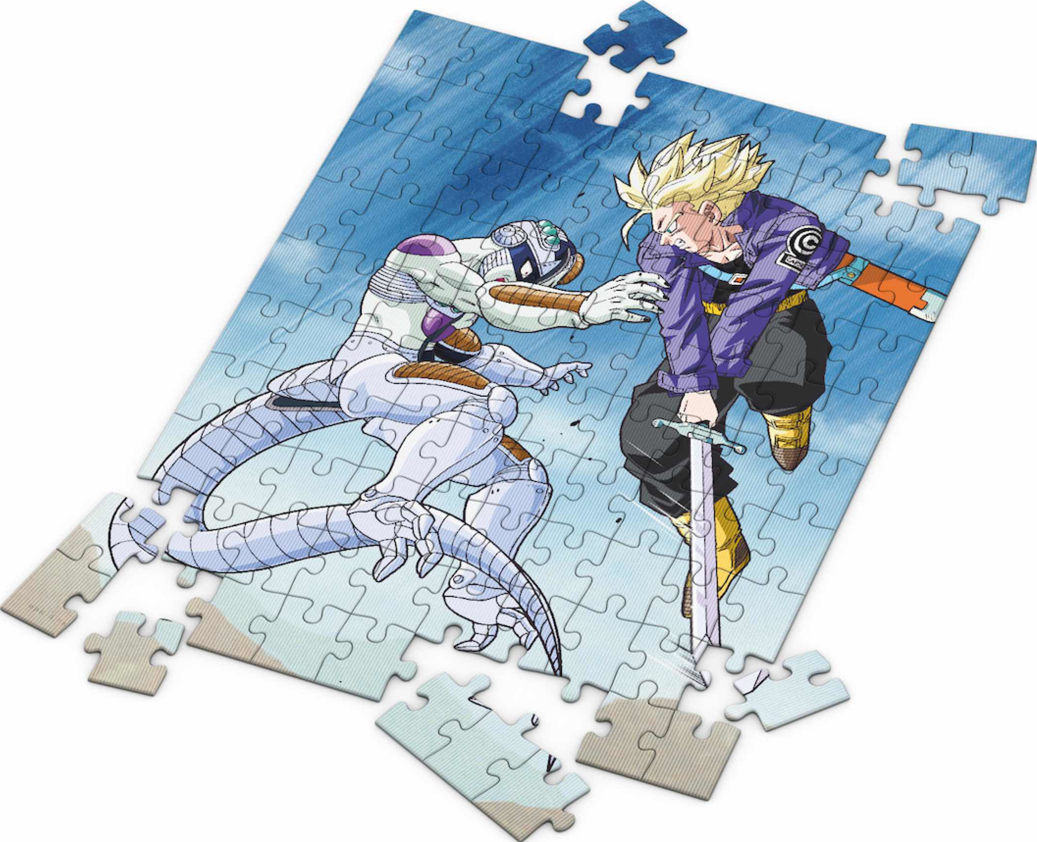 SD TOYS Dragon Ball Z Effet 3D - Trunks Vs Freezer - puzzle (Multicolore)
