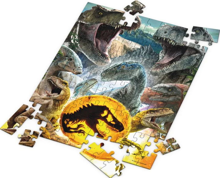 SD TOYS 3D-Effekt Jurassic World - Dominion: Compo Carnivorous - Puzzle (Mehrfarbig)