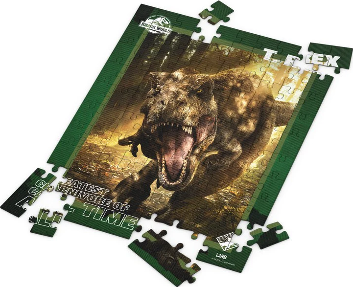 SD TOYS 3D-Effekt Jurassic World - Dominion: T.Rex - Puzzle (Mehrfarbig)