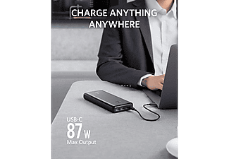 ANKER PowerCore III Elite 25600 mah 87W USB-C PD Taşınabilir Şarj Cihazı Gri_5