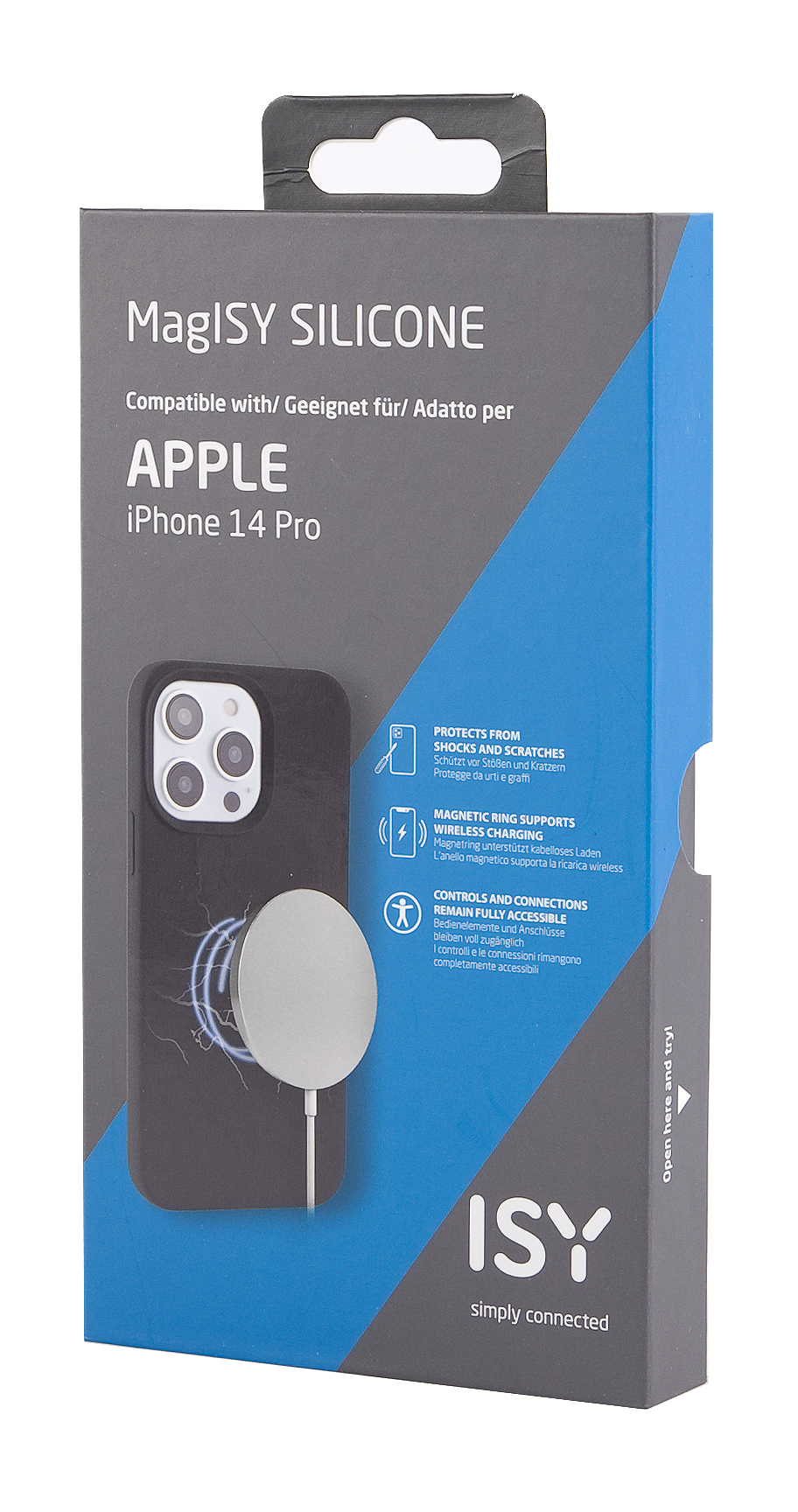 Backcover, ISC-2431, Apple, iPhone ISY Pro, Grau 14