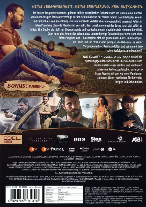 Filmposter mit zwei Männern im Vordergrund. Text und Schauspieler sind sichtbar.