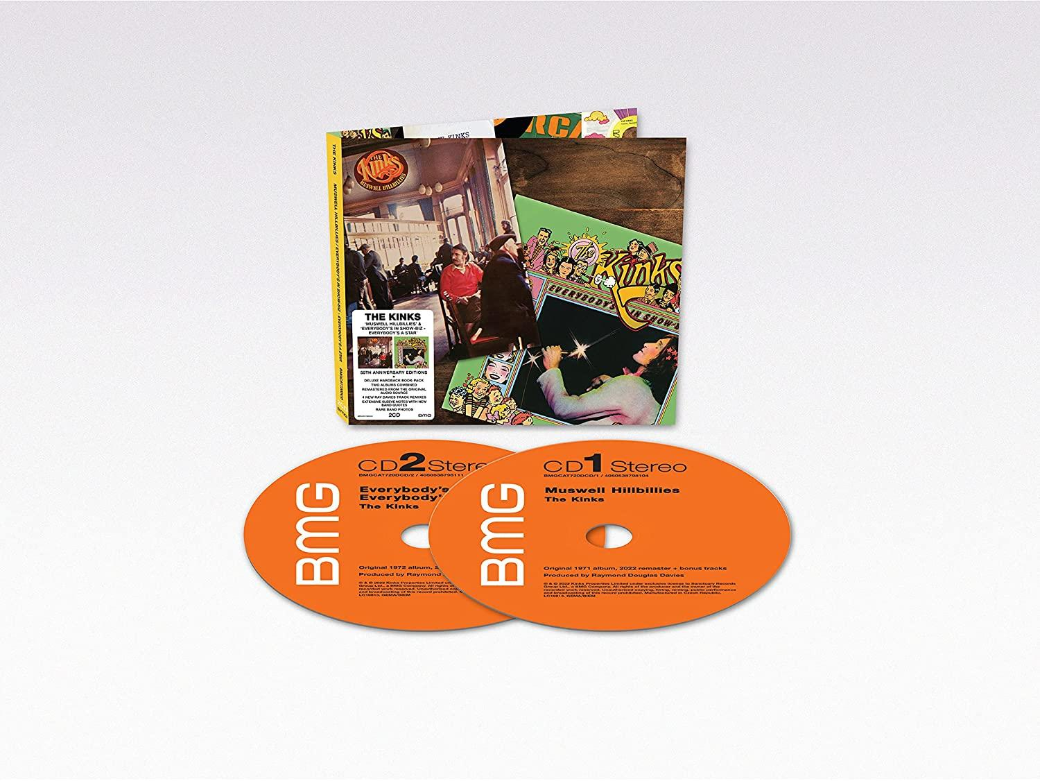 The Kinks (2022 - HILLBILLIES (CD) - MUSWELL STANDALONE)