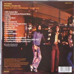 The Kinks MUSWELL (2022 - HILLBILLIES STANDALONE) (CD) 