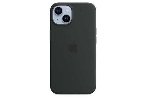 APPLE Funda de silicona con MagSafe para el iPhone 14, Medianoche
