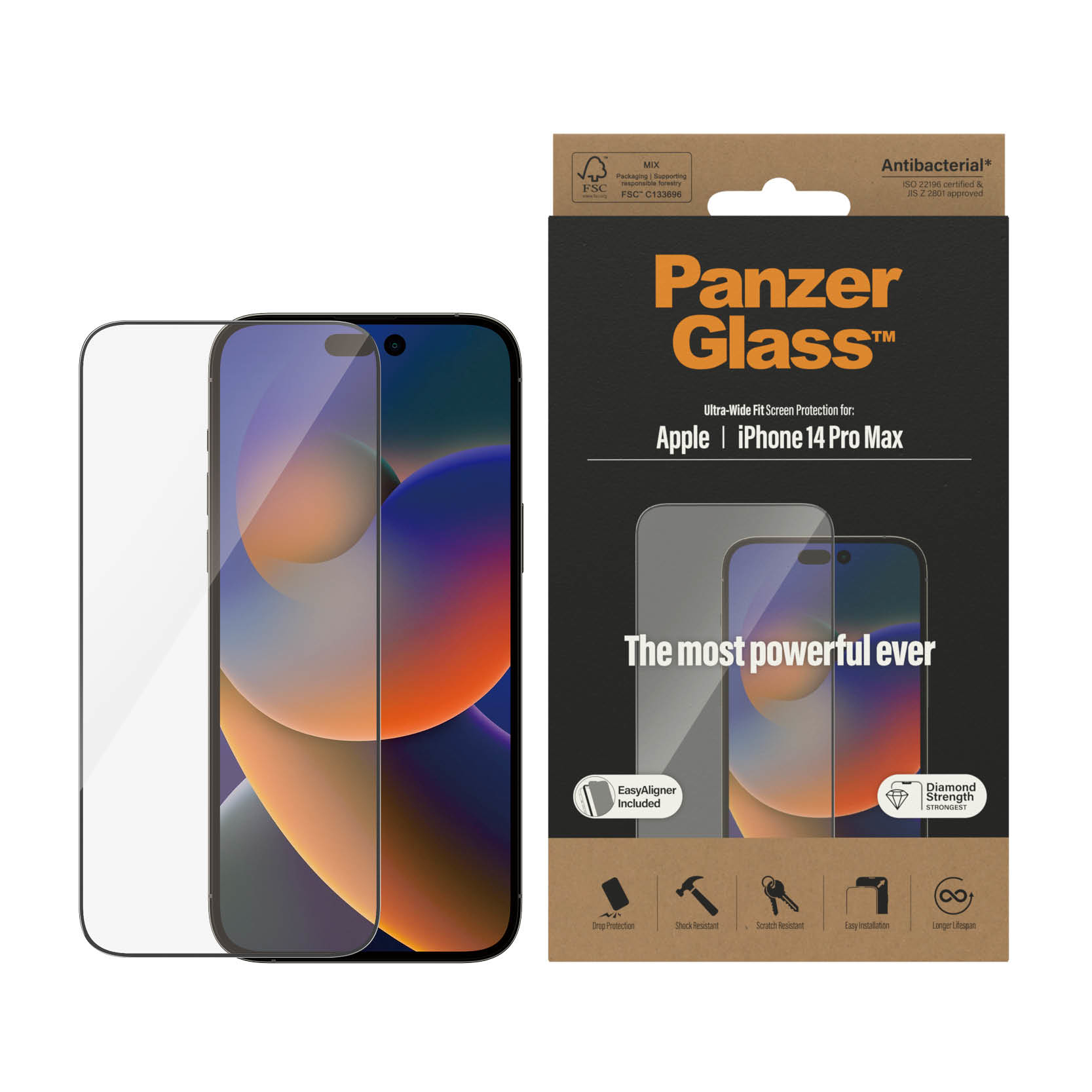 PANZERGLASS Protection d'écran iPhone 14 Pro Max (PZ-2786)