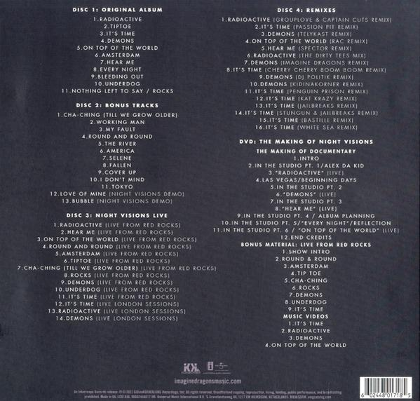 CD tok Imagine Dragons számlistájával.