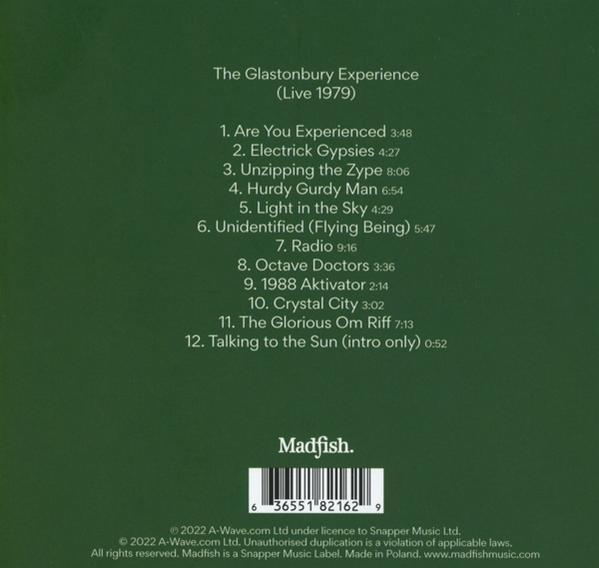 Steve Hillage - GLASTONBURY EXPERIENCE (CD) (LIVE 1979) 