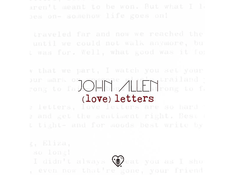 John Allen - (Love) Letters + - (LP Download)