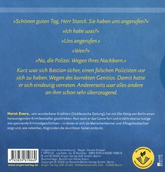 Horst Evers - Bumm!  - (MP3-CD)