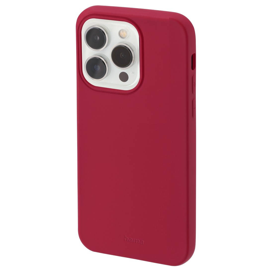 HAMA Finest Feel, Backcover, Apple, 14 Pro, Rot iPhone