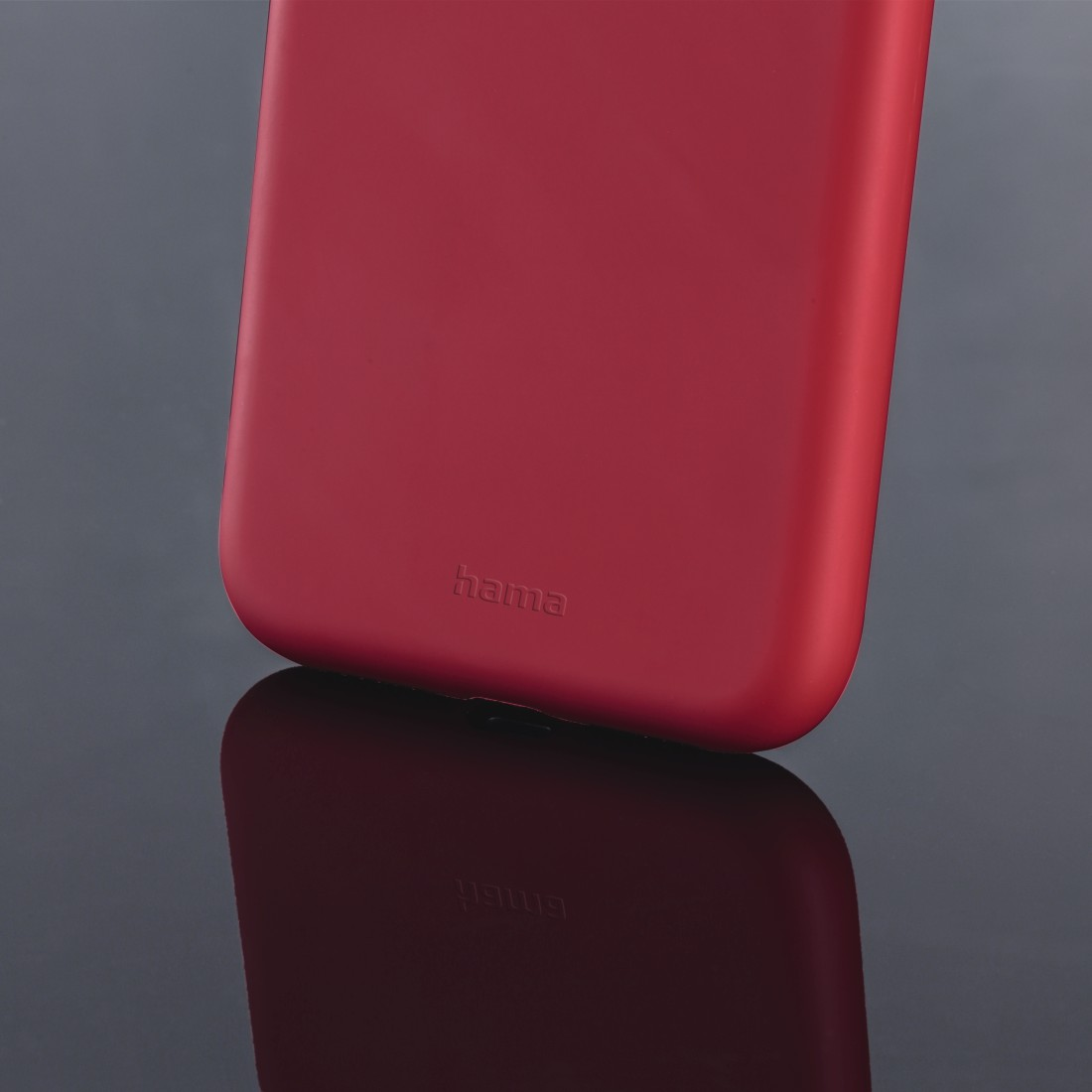HAMA Finest Feel, Backcover, Apple, 14 Pro, Rot iPhone