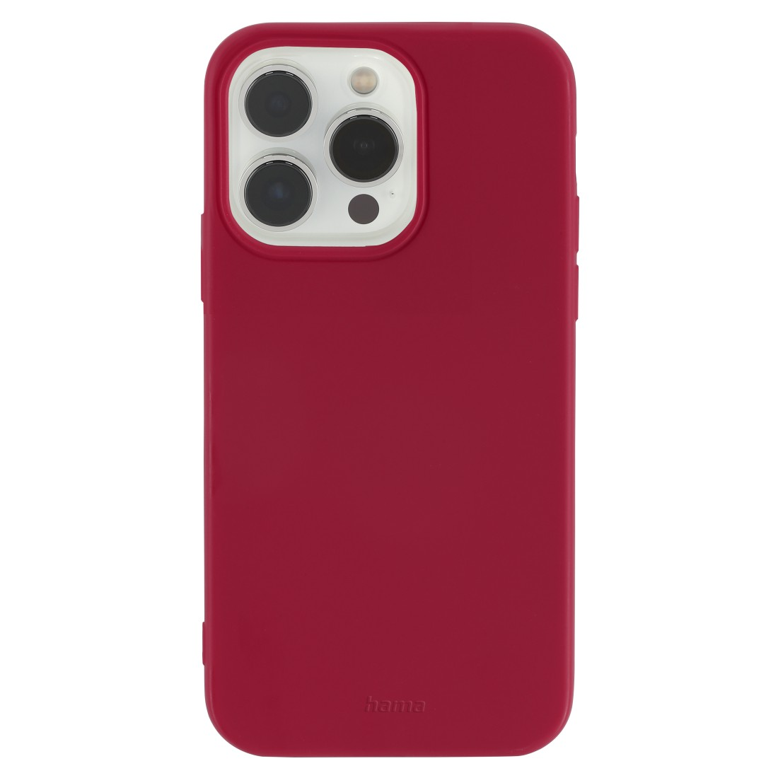 Backcover, iPhone 14 Rot Pro, Feel, Apple, HAMA Finest