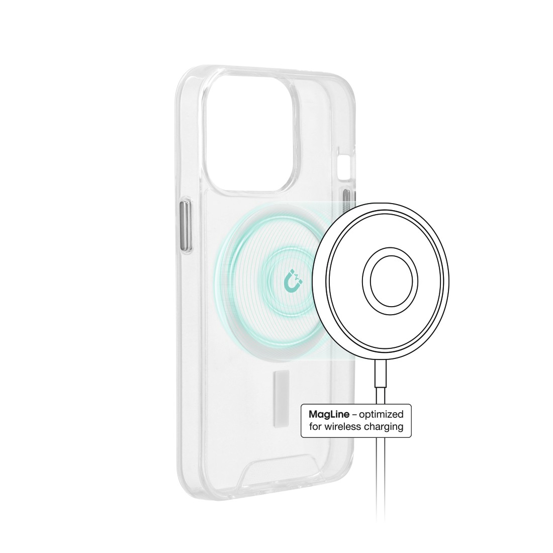 Safety, HAMA iPhone Max, Apple, Pro MagCase 14 Transparent Backcover,