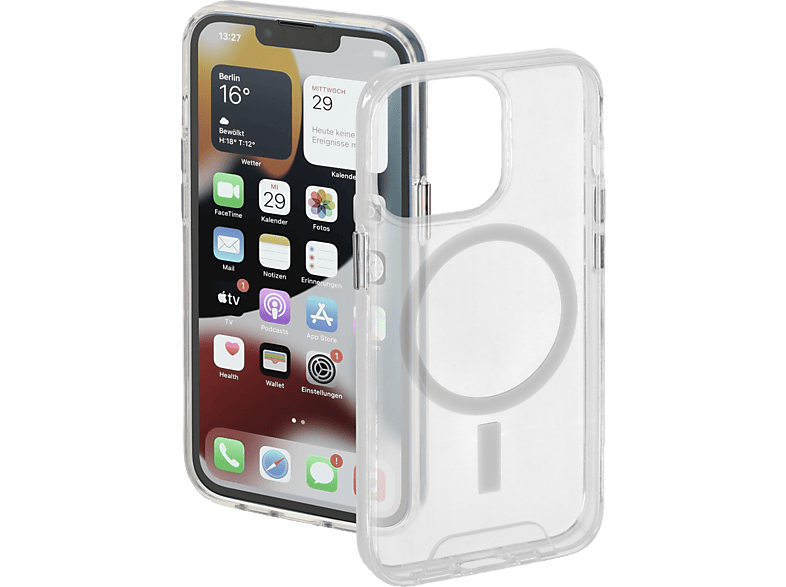 HAMA MagCase Safety, Backcover, Apple, iPhone 14 Pro, Transparent für