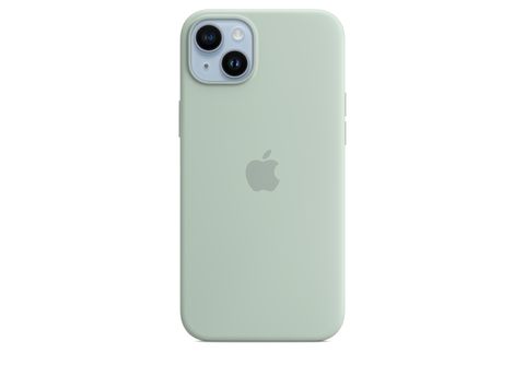 APPLE Funda de silicona con MagSafe para el iPhone 14 Plus, Suculenta